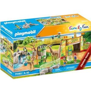 Playmobil Family Fun 71190 Avontuurlijke dierentuin