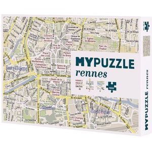 Helvetiq Rennes Puzzel 1000 stuks