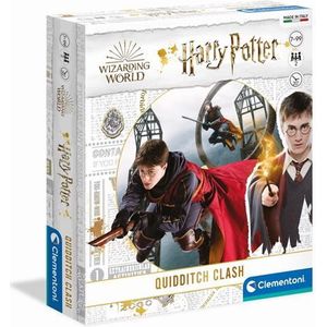 Harry Potter Zwerkbal Clash - Bordspel met Zweinstein huizen - Leeftijd 8+ - Clementoni