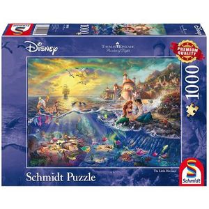 Disney puzzel - De Kleine Zeemeermin (Little Mermaid) - 1000 stukjes