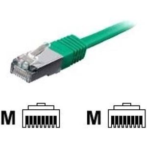 equip - Verbindingskabel - RJ-45 (M) naar RJ-45 (M) - 20 m - SFTP - CAT 6 - halogeenvrij, gevormd, met strengen - groen