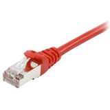 equip - Verbindingskabel - RJ-45 (M) naar RJ-45 (M) - 1 m - SFTP, PiMF - CAT 6a - gevormd, met strengen - oranje