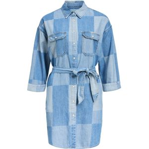 OBJECT Blousejurk 'OBJFrancey'  hemelsblauw / blauw denim / lichtblauw