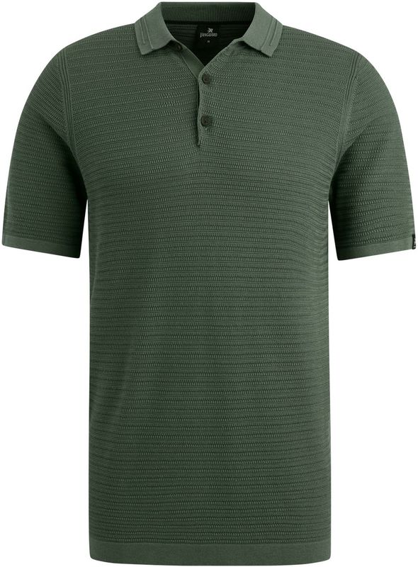 Vanguard short sleeve polo cotton moda t-shirt groen