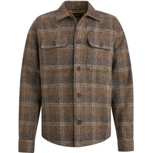 Vanguard - Overshirt - Beige - Hoogwaardige Materialen - Ruitenprint