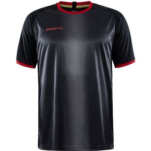 PROGRESS 2.0 GRAPHIC JERSEY M Zwart-Donder Rood S