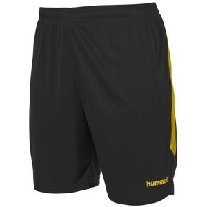 Boston Shorts Zwart-Geel XL