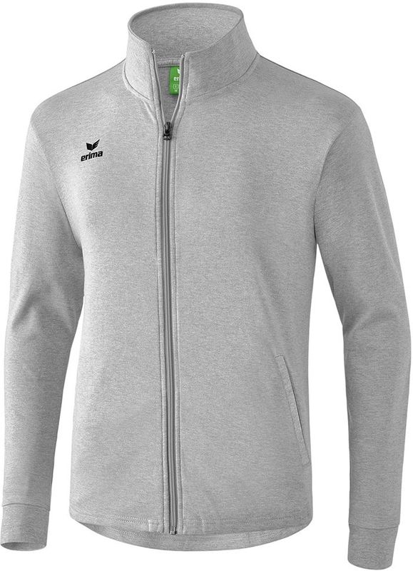 Erima - Sweatjack - Zwart - Katoen/Polyester