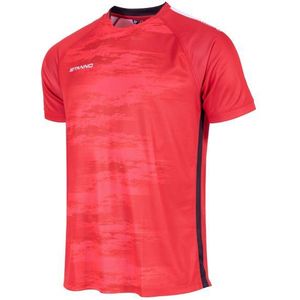 Holi Shirt II Rood-Wit-Zwart XL