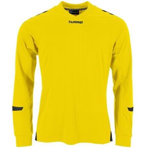 Fyn Shirt lm Geel-Zwart S