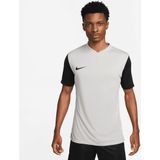 Nike - Dri-FIT Tiempo Premiere 2 - Sportshirt - Grijs-Zwart - 100% Gerecycled Polyester