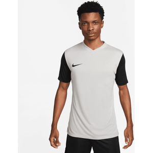 Nike - Dri-FIT Tiempo Premiere 2 - Sportshirt - Grijs-Zwart - 100% Gerecycled Polyester