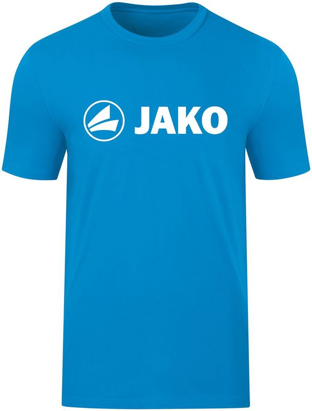 Jako - Promo T-shirt - Marine Gemeleerd/Fluogeel - T-shirt Dames