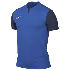 Dri-FIT Trophy 5 Men's Short-Sleeve Soccer Jersey Royal blauw-Donkerblauw-Wit S