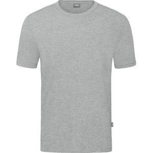 T-Shirt Organic Stretch lichtgrijs gemeleerd XXXXXL