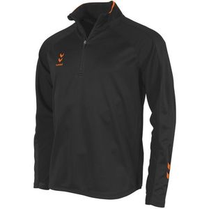 Tulsa Quarter Zip Top Zwart-Oranje M