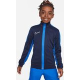 Dri-FIT Academy Big Kids' Knit Soccer Track Jacket Blauw-Blauw-Wit XS