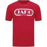 Jako - Retro T-Shirt - Rood - Heren