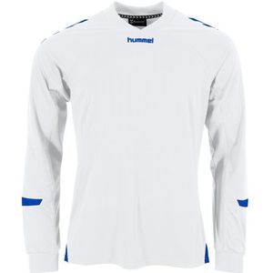 Fyn Shirt lm Wit-Kobalt 2XL