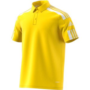 Adidas Squadra Polo Heren - Geel Wit