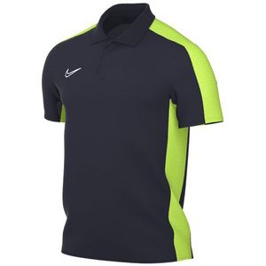 Dri-FIT Academy Men's Short-Sleeve Polo Blauw-Lime-Wit XL