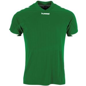 Fyn Shirt km Groen-Wit 2XL