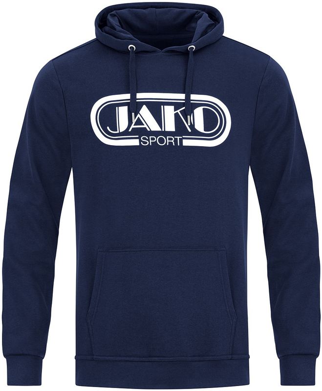 Jako - Retro Sweater - Marine - Biokatoen