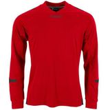 Fyn Shirt lm Rood-Zwart S