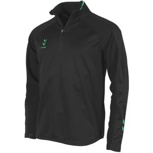 Tulsa Quarter Zip Top Zwart-Groen 3XL