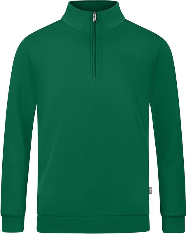 Jako - Organic Ziptop - Groen - Biokatoen en Polyester