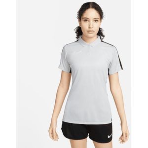 Dri-FIT Academy Women's Short-Sleeve Polo Grijs-Zwart-Wit S