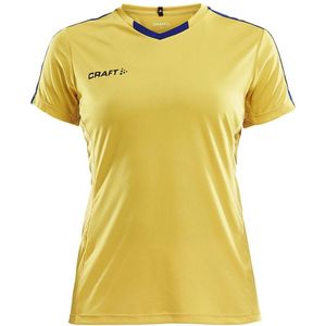 Craft - Progress Jersey Contrast - T-shirt - Blauw - V-hals - Sneldrogend