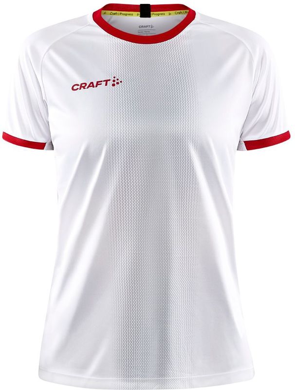 Craft Progress 2 0 Graphic Jersey 179 - White Bright Red