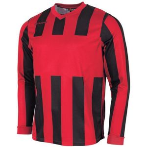 Aspire Long Sleeve Shirt Rood-Zwart L