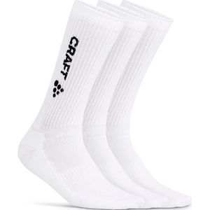 PROGRESS INDOOR 3-PACK SOCK Wit 40/42