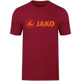 Jako - Promo - T-shirt - Bordeauxrood - Dames