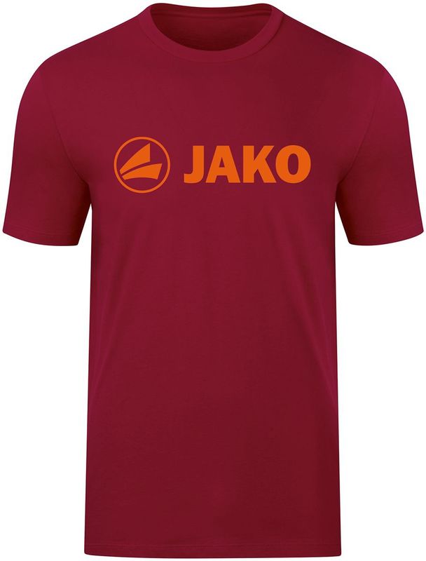 Jako - Promo - T-shirt - Bordeauxrood - Dames