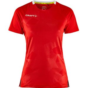 PREMIER SOLID JERSEY W Donder Rood XXS