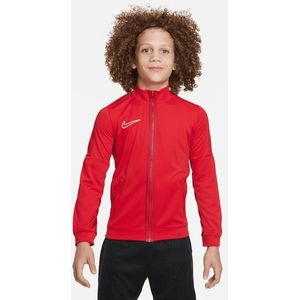 Dri-FIT Academy Big Kids' Knit Soccer Track Jacket Rood-Rood-Wit S