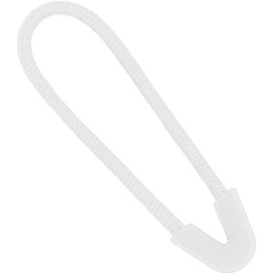 Set van 12 zip-pullers wit 0