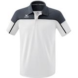 ERIMA Change Polo Wit-Slate Grey-Zwart