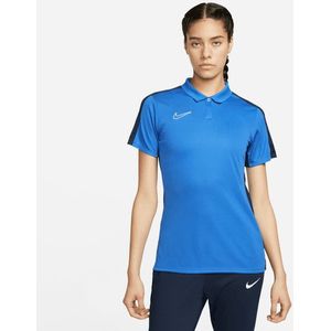 Dri-FIT Academy Women's Short-Sleeve Polo Royal blauw-Obsidian-Wit M