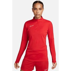 Nike Dri-FIT Academy Women's Soccer Drill Top Rood-Rood-Wit XS