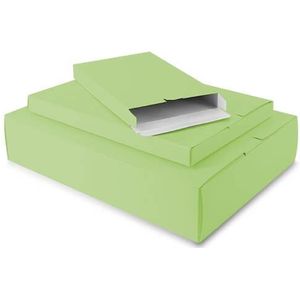 50 X Verzenddozen 30,5 X 9 X 42 Cm., Appel Groen