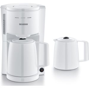 Severin KA 9309 - Filterkoffiezetapparaat - 2x Thermoskan - Wit