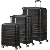 American Tourister High Turn Kofferset Matte Black