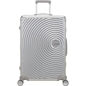 American Tourister - Soundbox Alu Spinner - Hardcase Koffer - Zilver - 100 Liter