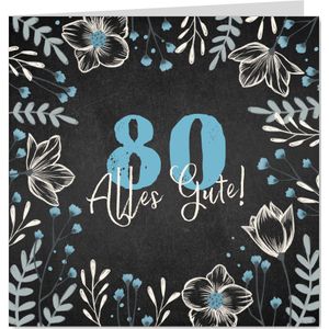 'Alles Gute' Glückwunschkarte Geburtstag | Geburtstagskarten