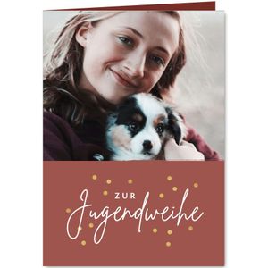 Fotokarte Glückwunsch zur Jugendweihe | Glückwunschkarten