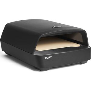 Burnhard Gas pizza oven voor buiten - Tony, 450 °C, draagbare 5,9 kW buitenoven voor pizza